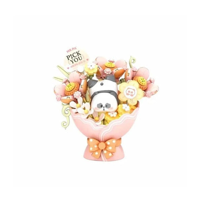 LZ-7301 LOZ PEMBE ÇİÇEK BUKETİ 261 PARÇA BLOCK - Toyz Show - 