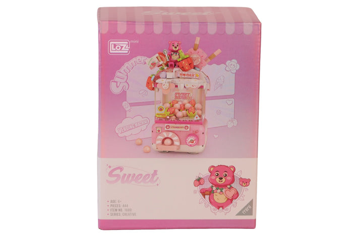 LZ1680 LOZ Sevimli Gashapon Makineleri PEMBE  BLOCK OYUNCAK 428 PARÇA - Toyz Show - 
