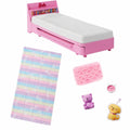 HMM64 My First Barbie - İlk Barbie Bebeğim - Barbie'nin Yatağı Oyun Seti - görsel 2