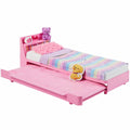 HMM64 My First Barbie - İlk Barbie Bebeğim - Barbie'nin Yatağı Oyun Seti - görsel 6