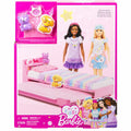 HMM64 My First Barbie - İlk Barbie Bebeğim - Barbie'nin Yatağı Oyun Seti - görsel 1