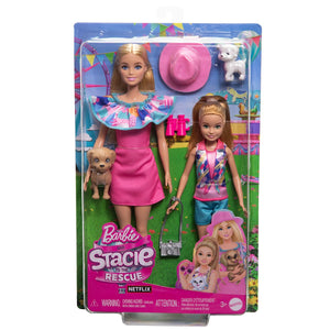 HRM09 Barbie ve Stacie Kız Kardeşler İkili Set - Barbie & Stacie To The Rescue - Toyz Show