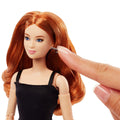 JBH74 Barbie Basics İkonik Koleksiyon Bebekler - Kızıl - görsel 4