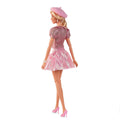 JBJ53 Barbie Movie - Pembe Bereli Barbie - görsel 3