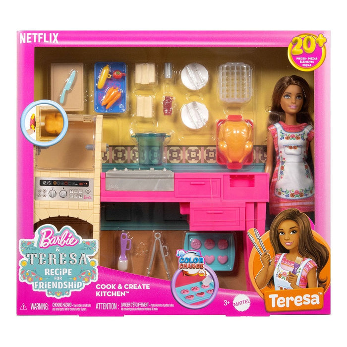 JCT06 Teresa ve Mutfağı Oyun Seti - Barbie and Teresa Recipe for Friendship - Toyz Show - 