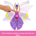 HXJ10 Barbie Kelebek Dansçı Bebek - görsel 4