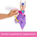 HXJ10 Barbie Kelebek Dansçı Bebek - görsel 6