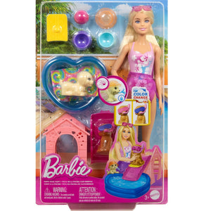 JBF35 Barbie Köpekçikle Havuz Partisi Oyun Seti - Toyz Show
