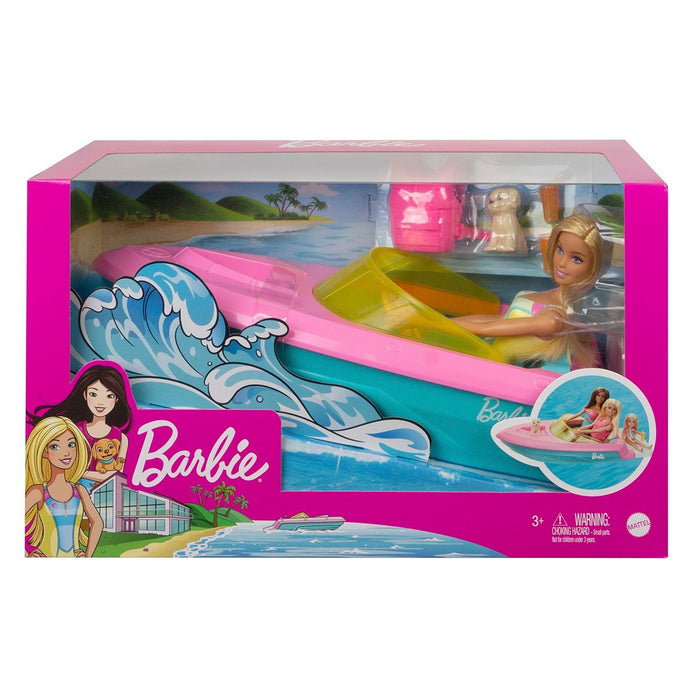 GRG30 Barbie® ve Teknesi Oyun Seti - Toyz Show - 