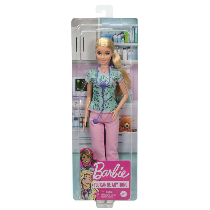 GTW39 Barbie Kariyer Bebekleri Serisi - Hemşire - Toyz Show - 