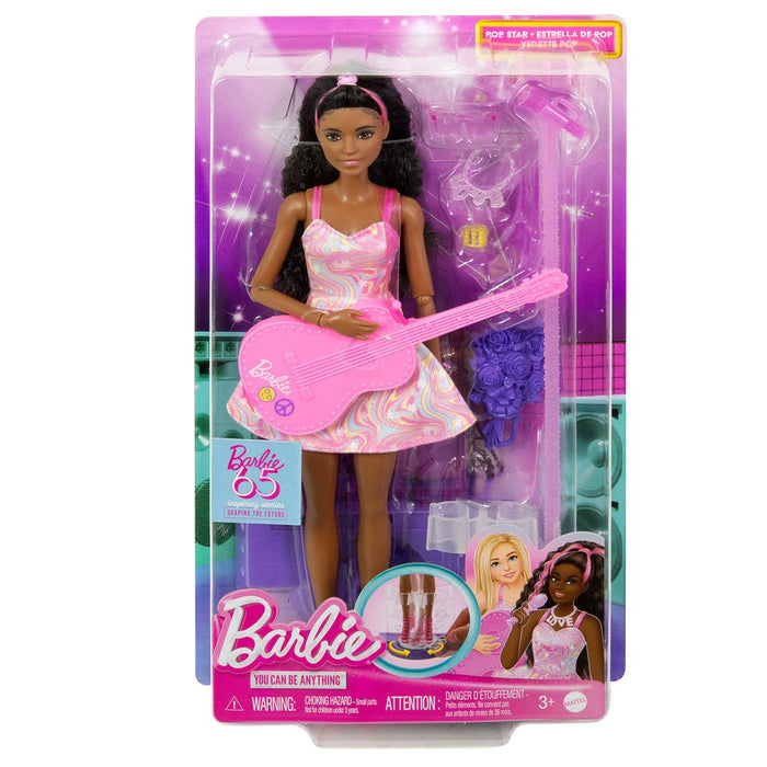 HRG43 Barbie 65. Yıl Deluxe Kariyer Bebekleri - Pop Yıldızı - Toyz Show - 