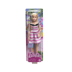 HTH66 Barbie 65.Yıl Özel Pembe Elbiseli Bebek - Toyz Show
