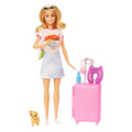 HJY18 Barbie Seyahatte Bebeği ve Aksesuarları - görsel 3