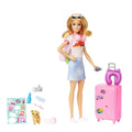 HJY18 Barbie Seyahatte Bebeği ve Aksesuarları - görsel 4