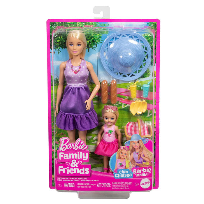 JBF43 Barbie Malibu ve Chelsea ve Aksesuarları - Toyz Show - 