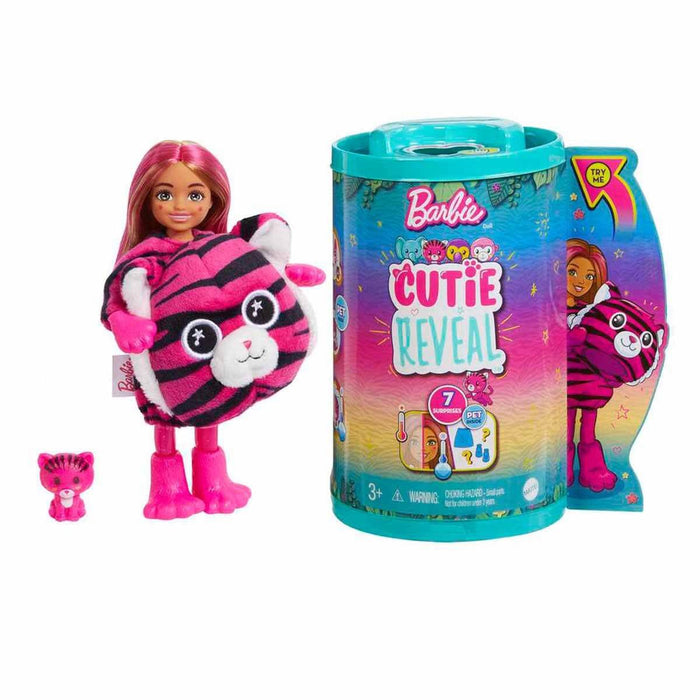 HKR12 Cutie Reveal Bebekler Chelsea Tropikal Orman Serisi - Toyz Show - 
