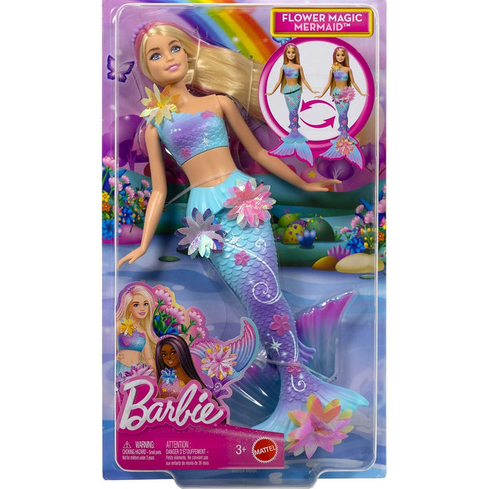 JDM72 Barbie Büyülü Çiçekler Deniz Kızı - Flower Magic Mermaid - Toyz Show - 
