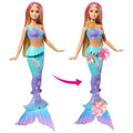JDM72 Barbie Büyülü Çiçekler Deniz Kızı - Flower Magic Mermaid - görsel 2