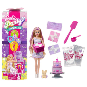 JFG68 Barbie Party Unboxed Köpeğimin Doğum Günü Serisi - Toyz Show