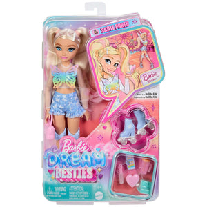 JFX96 Malibu - Barbie Dream Besties Paten Partisi Malibu Bebek ve Aksesuarları - Toyz Show