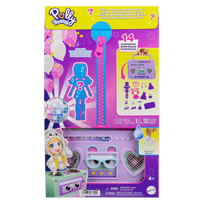 HRD65 Polly Pocket Radyo Temalı Moda Eğlencesi Oyun Seti - Toyz Show - 