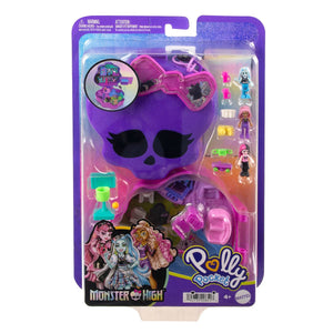 HVV58 Polly Pocket - Monster High Temalı Kompakt Oyun Seti - Toyz Show
