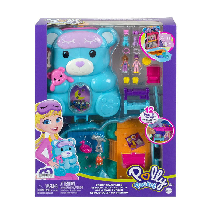 GKJ63 Polly Pocket Çanta Olabilen Micro Oyun Setleri / +4 yaş - Toyz Show - 
