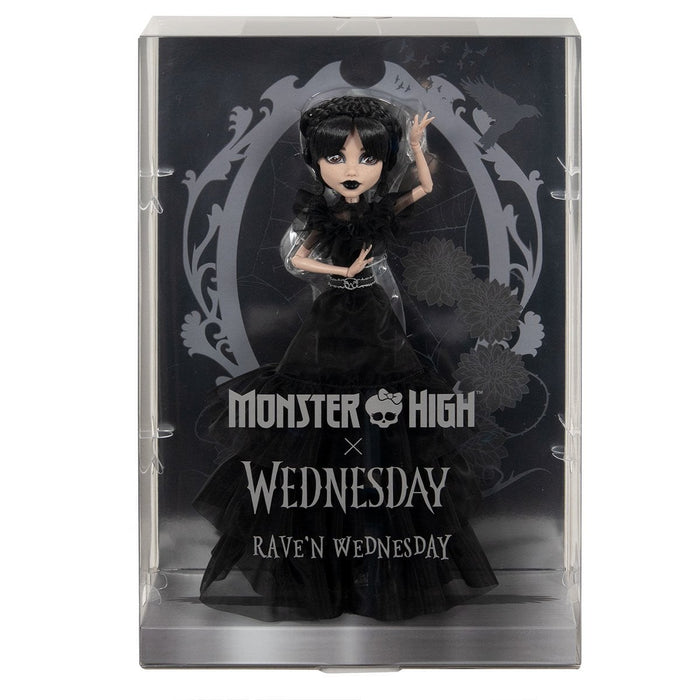 HXJ03 Monster High Wednesday Balo Elbiseli Bebek - Toyz Show - 