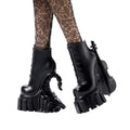 HXJ04 Monster High Wednesday Okul Üniformalı Bebek - görsel 6