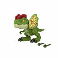HNT65 Jurassic World Uncaged™ İnteraktif Dilophosaurus Figürü - görsel 2