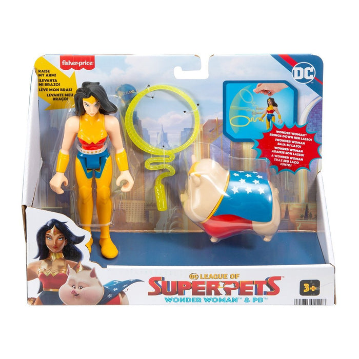 HGL01 Imaginext DC League of Super Pets -  Kahramanlar ve Hayvanlar - Toyz Show - 
