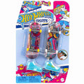 HXL17 Hot Wheels Skate Retro Temalı İkili Parmak Kaykay ve Ayakkabı Paketi - görsel 1