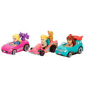 JDG45 Hot Wheels Racerverse Barbie 3 lü Araba Seti - görsel 4
