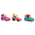 JDG45 Hot Wheels Racerverse Barbie 3 lü Araba Seti - görsel 2