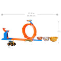 JBX64 Hot Wheels Monster Trucks Döngü ve Takla Bigfoot Oyun Parkuru - görsel 5