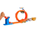 JBX64 Hot Wheels Monster Trucks Döngü ve Takla Bigfoot Oyun Parkuru - görsel 6