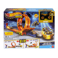 JBX64 Hot Wheels Monster Trucks Döngü ve Takla Bigfoot Oyun Parkuru - görsel 1