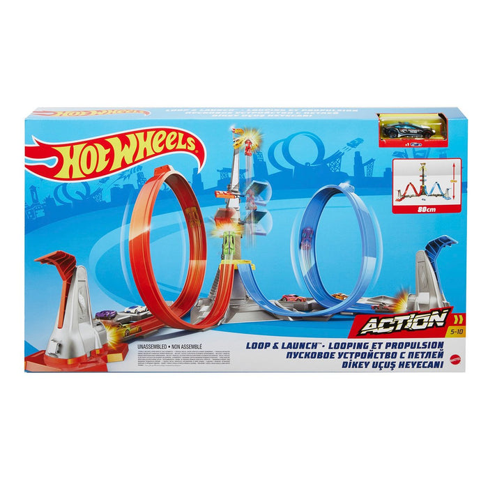 GRW39 Hot Wheels Dikey Uçuş Heyecan Yarış Seti - Toyz Show - 