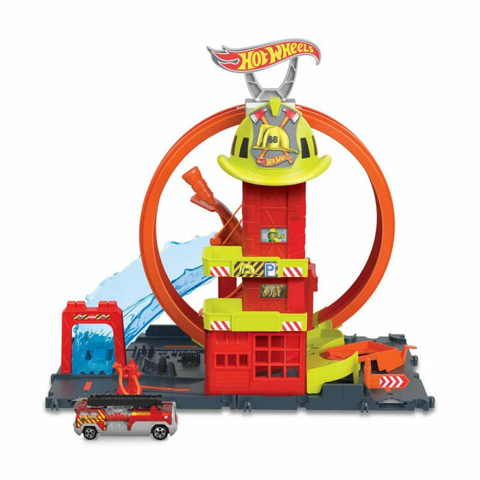 HKX41 Hot Wheels Çember Pistli İftaiye İstasyonu - Toyz Show - 