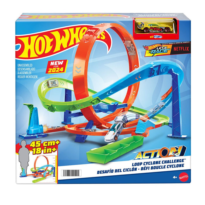 HTK16 Hot Wheels Bumerang Çemberli Yarış Pisti - Toyz Show - 