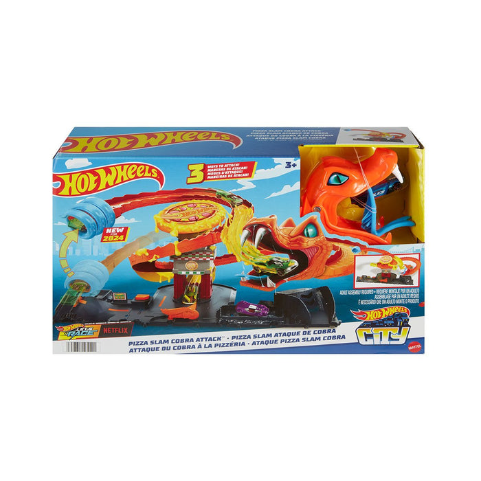 HTN81 Hot Wheels Pizza Dükkanında Kobra Macerası Oyun Seti - Toyz Show - 