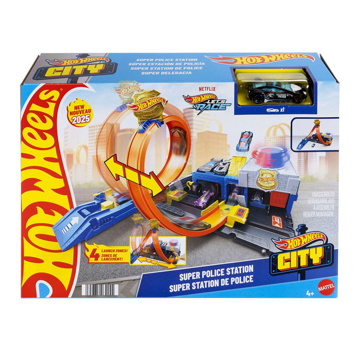 JBM71 Hot Wheels Polis İstasyonu Oyun Seti - Toyz Show - 