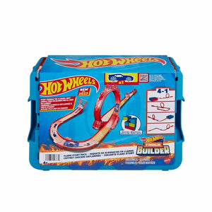 HMC04 Hot Wheels Track Builder Alev Temalı Akrobasi Seti - Toyz Show