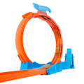 JDW39 Hot Wheels Track Creator Triple Loop Speed Kit - görsel 4