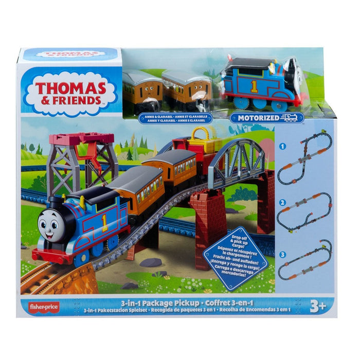 HGX64 Thomas ve Arkadaşları - 3'ü 1 Arada Kargo Macerası Oyun Seti - Toyz Show - 