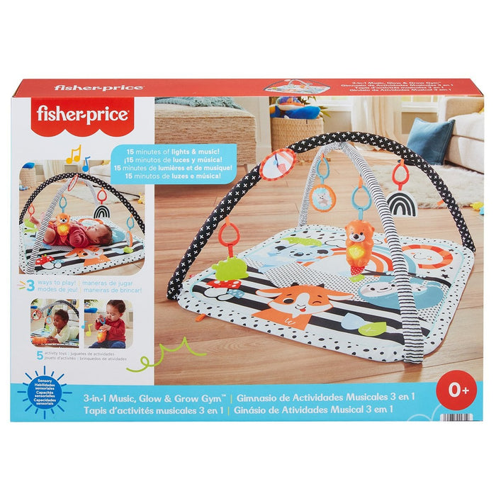 HBP41 Fisher-Price® Neşeli Hayvanlar 3ü1 Arada Jimnastik Merkezi - Toyz Show - 