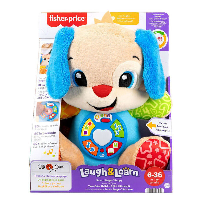 JFD25 Fisher Price Eğtici Köpekçik-Yaşa Göre Gelişim Türkçe - Toyz Show - 