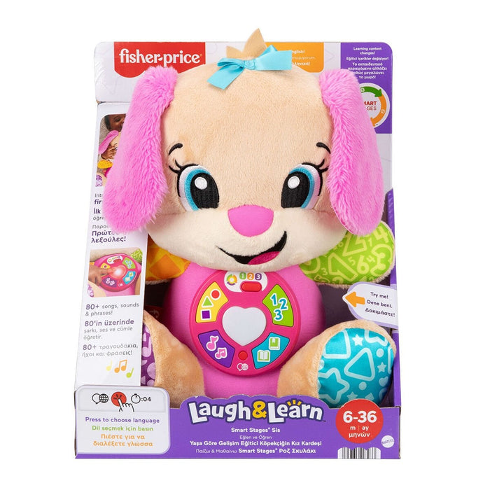 JFD34 Fisher Price Eğtici Köpekçiğin Kız Kardeşi-Yaşa Göre Gelişim - Toyz Show - 