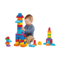 CYP67 MEGA BLOKS® 60 parçalı Blok Torbaları 2 asorti - Mavi - Pembe +1 yaş - görsel 3