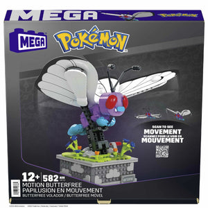 HKT22 MEGA™ Pokémon™ Motion Butterfree 582 parça +12 yaş - Toyz Show